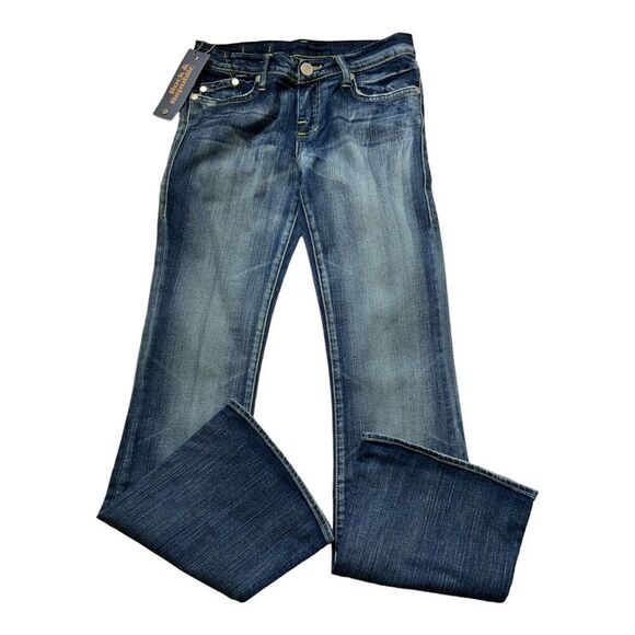 Rock & Republic Jeans Women's Size 25 Pink Rhinestones Bleu Denim - Picture 4 of 12